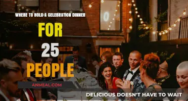 Top Venues for Hosting an Intimate 25-Person Celebration Dinner