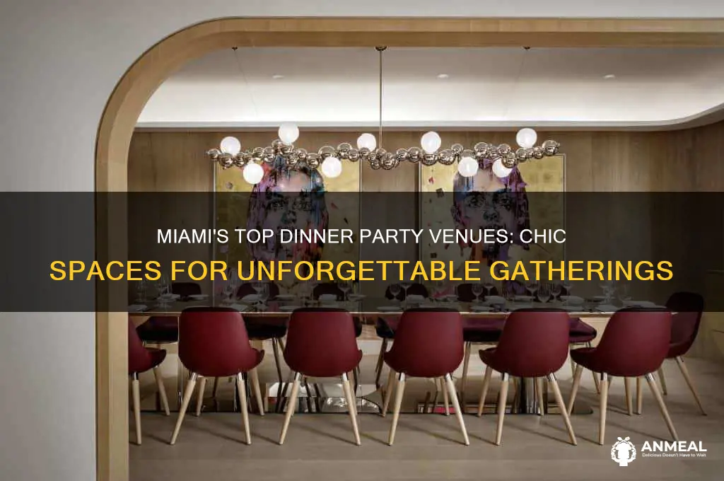 where to host a dinner party in miami