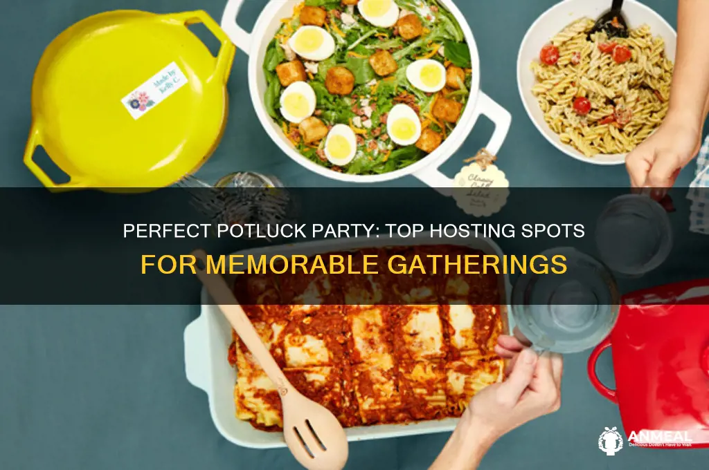 where to host a potluck dinner party