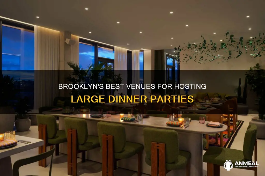 where to host large dinner party brooklyn ny