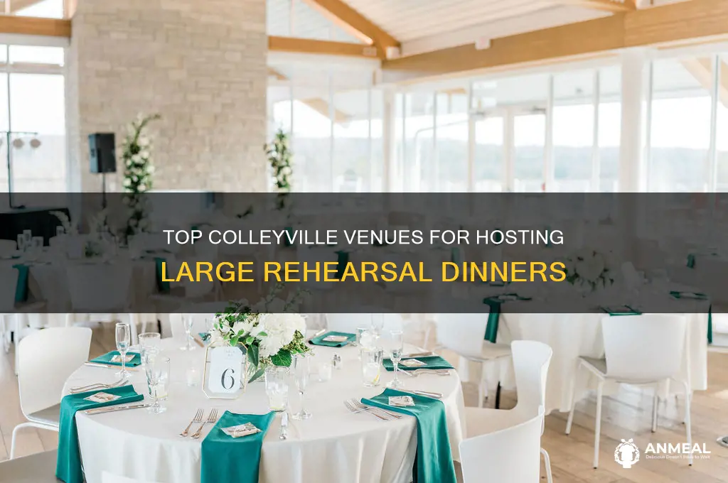 where to host large rehersal dinner in colleyville