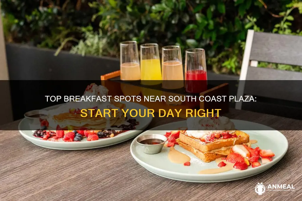 where to hàva breakfast near south coast plaza