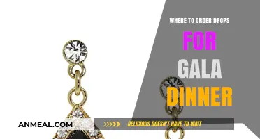Elegant Gala Dinner Drops: Top Online Ordering Options Revealed