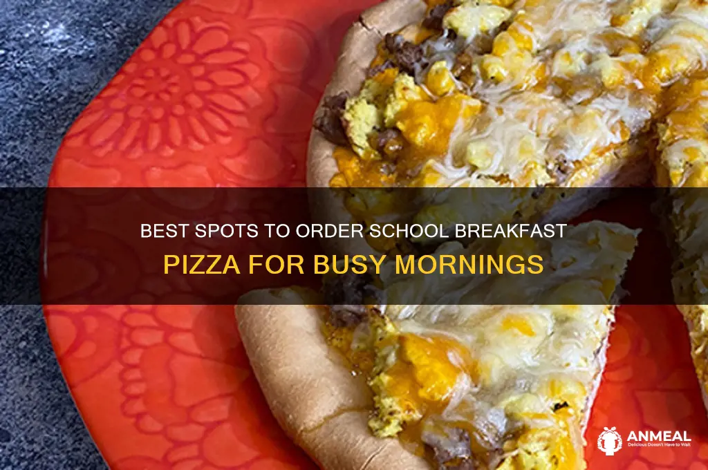 where to order school breakfast pizza