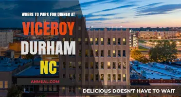 Best Parking Spots for Dining at Viceroy in Durham, NC