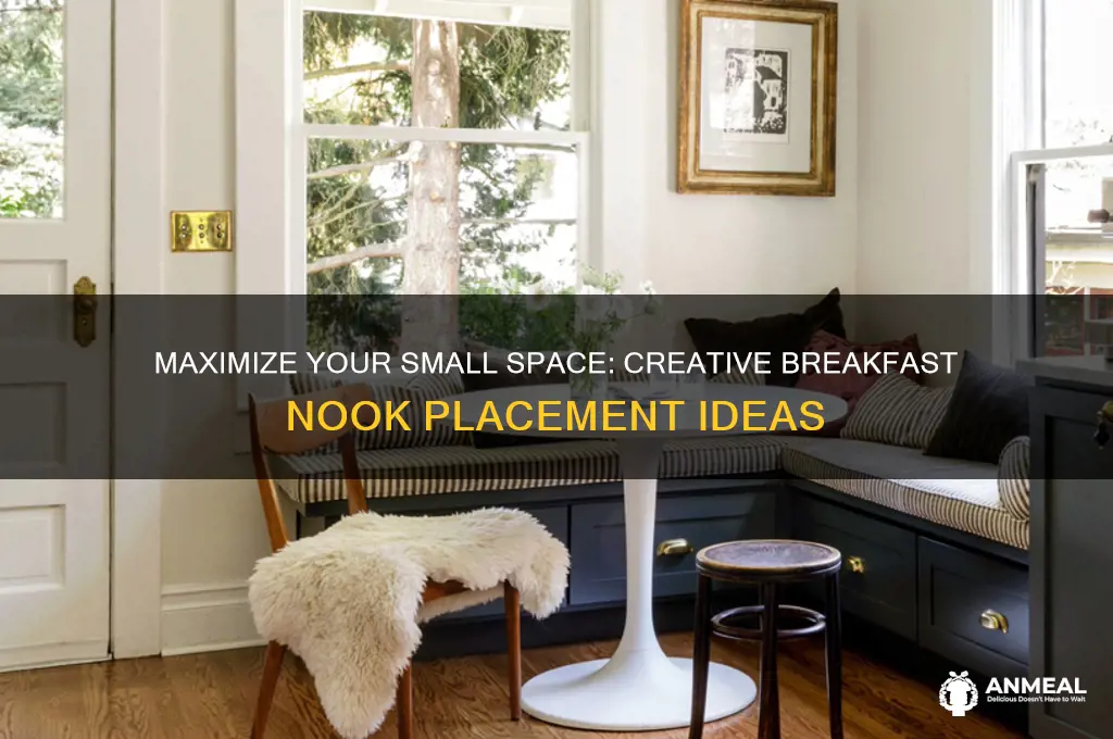 where to put a breakfast knook in small spac
