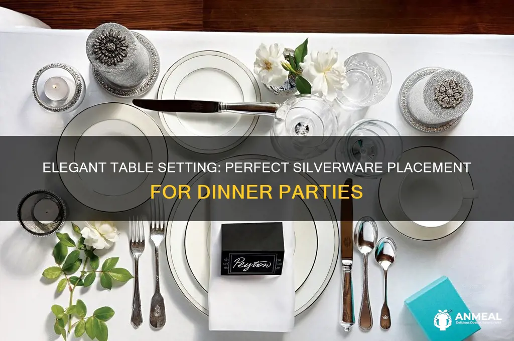 where to put silverware at dinner