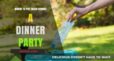 Elegant Trash Solutions: Where to Hide Waste During Your Dinner Party