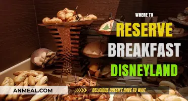 Best Spots to Reserve Breakfast at Disneyland for a Magical Start