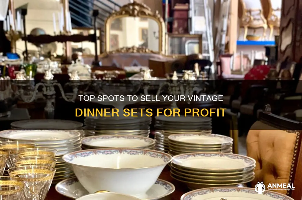 where to sell vintage dinner sets