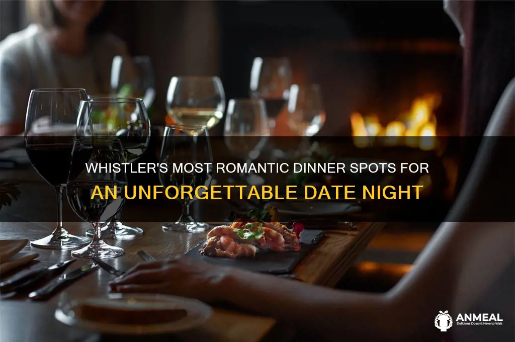 where to take a date for dinner in whitsler