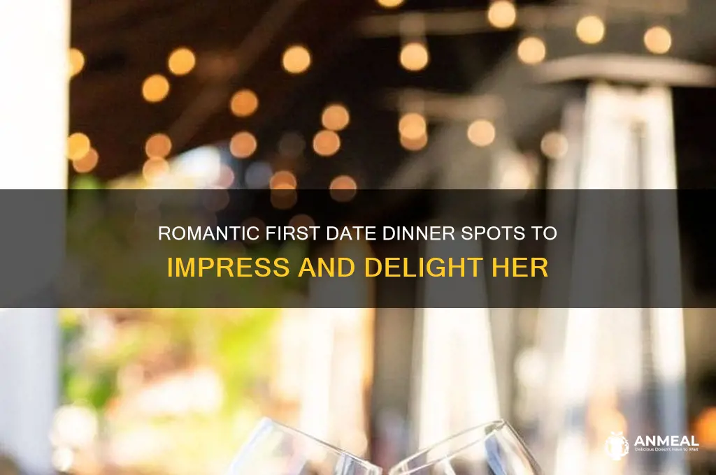 where to take a girl on a first date dinner