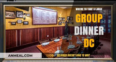 Best Large Group Dinner Spots in DC: Top Restaurants for Gatherings