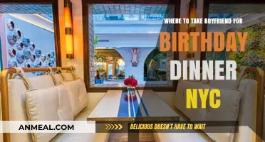 Romantic NYC Birthday Dinner Spots to Celebrate Your Boyfriend's Special Day