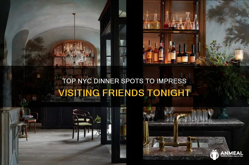 where to take friends visiting nyc dinner