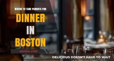 Boston's Best Dinner Spots to Impress Your Parents Tonight