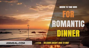 Romantic Dinner Spots to Sweep Your Wife Off Her Feet