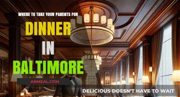 Baltimore's Best Dinner Spots to Impress Your Parents Tonight