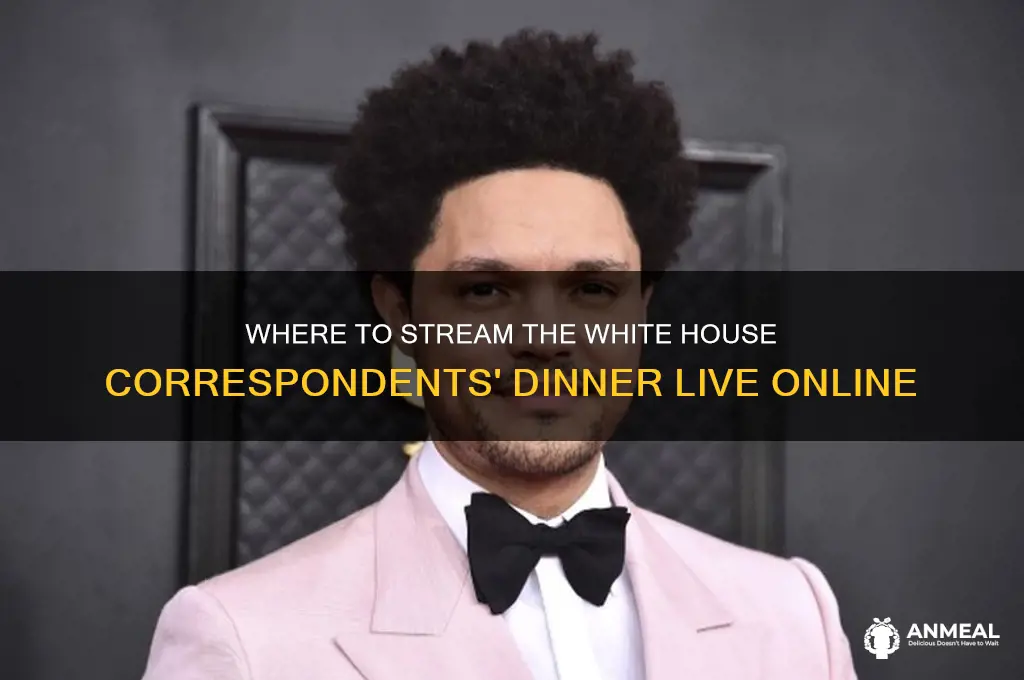 where to watch the white house correspondence dinner