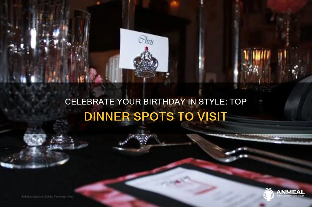 where togo for bday dinner