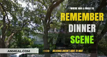 A Walk to Remember: Unveiling the Iconic Dinner Scene Location