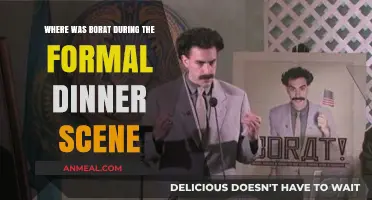 Borat's Absence: Unraveling the Mystery of the Formal Dinner Scene