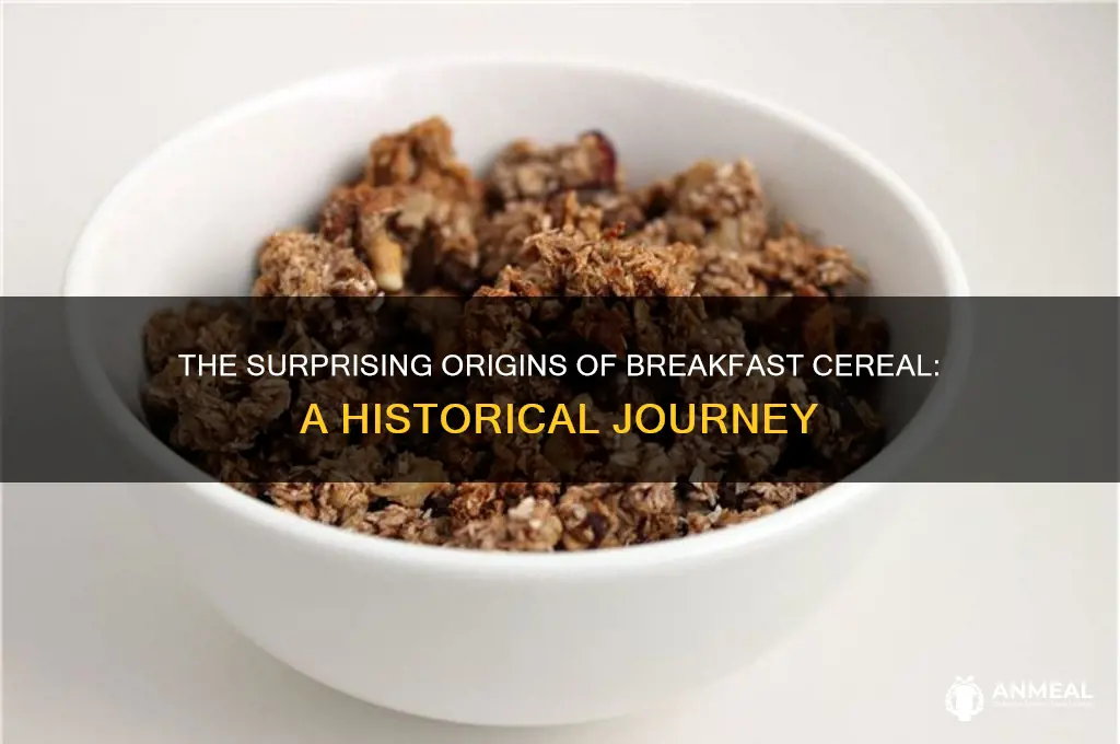 where was breakfast cereal invented