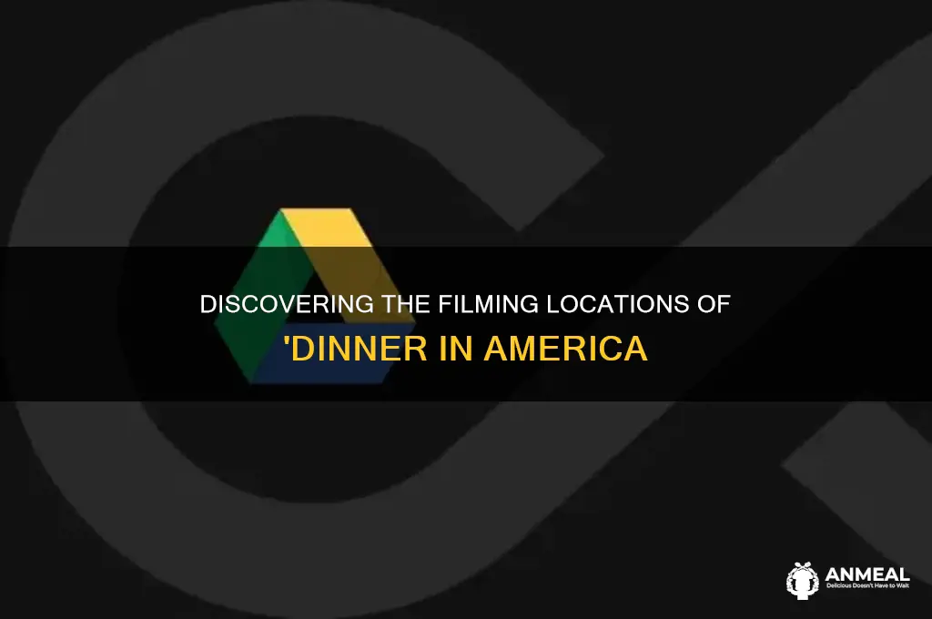 where was dinner in america shot