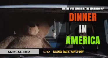 Simon's Absence at the Start of Dinner in America Explained
