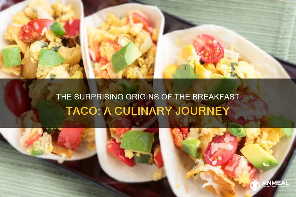 where was the breakfast taco invented
