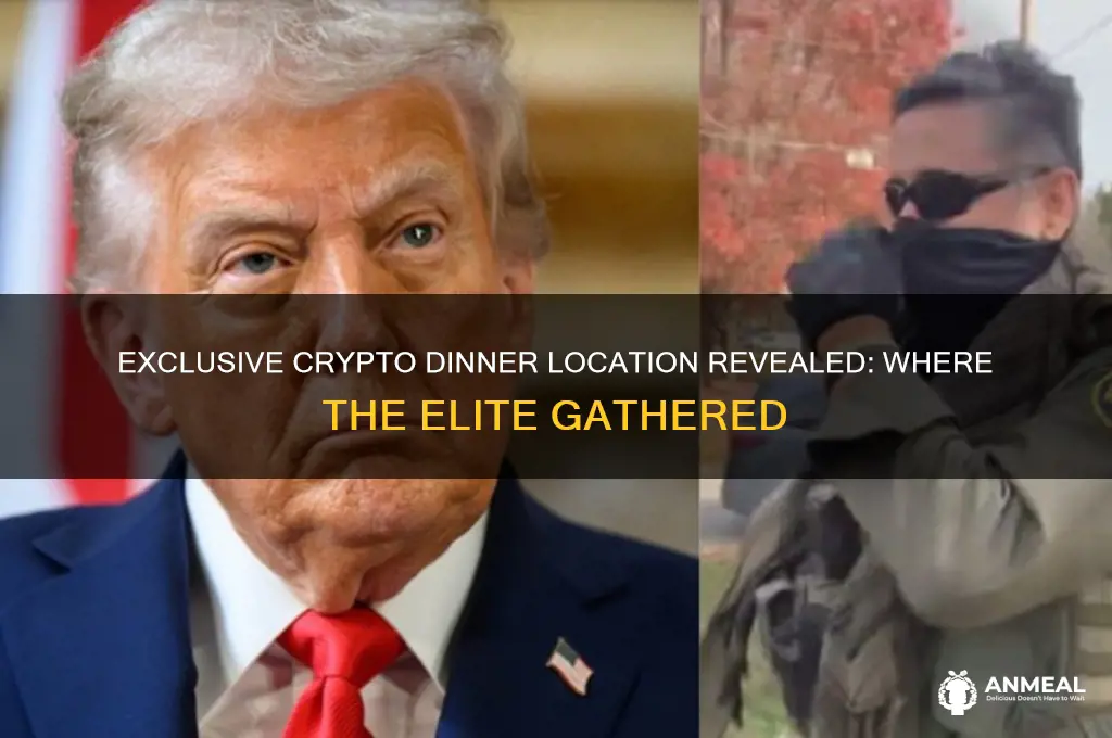 where was the crypto dinner held