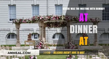 Romney Dinner Meeting Location: Uncovering the Venue and Its Significance
