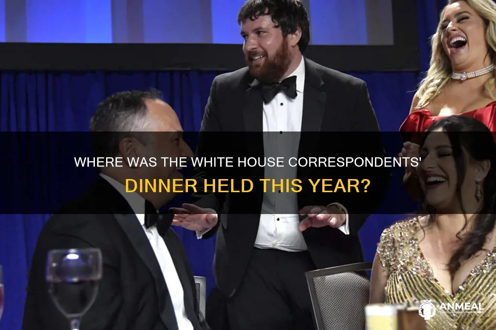 where was the white house correspondents dinner