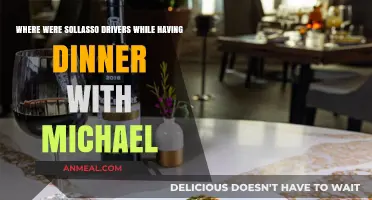 Sollasso Drivers' Whereabouts During Dinner with Michael Revealed