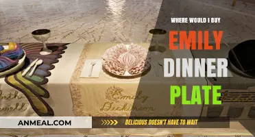 Where to Buy Emily Dinner Plate: A Shopper's Guide