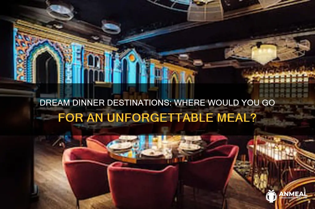 where would you like to go for or to dinner