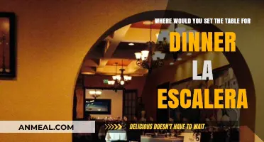 Dining at La Escalera: The Perfect Table Setting for an Unforgettable Evening