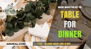 Setting the Perfect Dinner Table: Location Tips for Memorable Meals