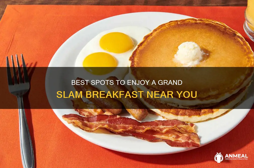 where you go to get a grand slam breakfast