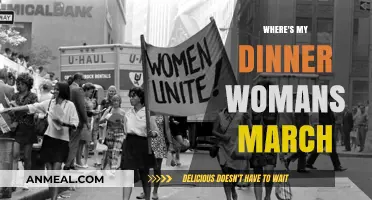 Where's My Dinner? Women's March Demands Equality at the Table