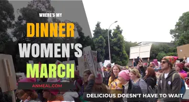 Where's My Dinner? Women's March Demands Equality at the Table