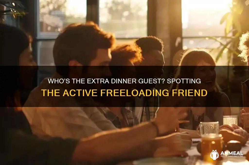 which active on friend has extra dinner