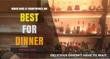 Top Disney World Bars for Delicious Dinner and Drinks