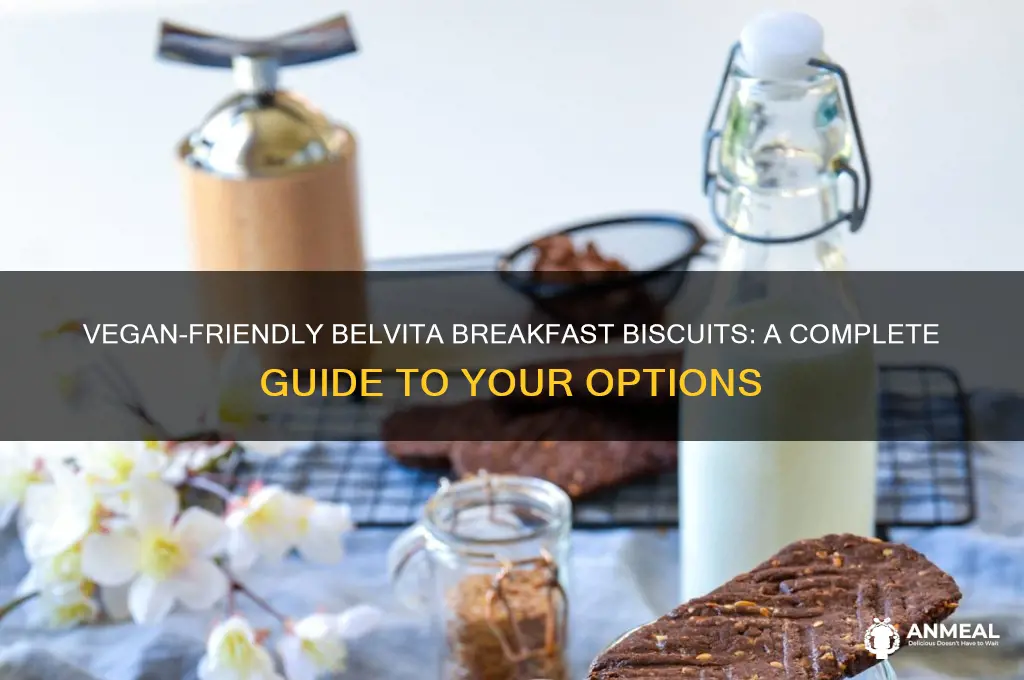 which belvita breakfast biscuits are vegan