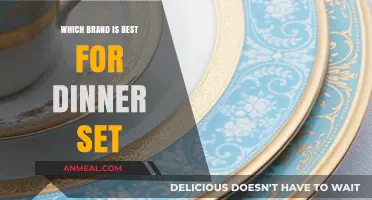 Top Dinner Set Brands: A Comprehensive Guide to Choosing the Best