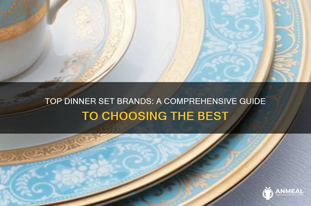 which brand is best for dinner set