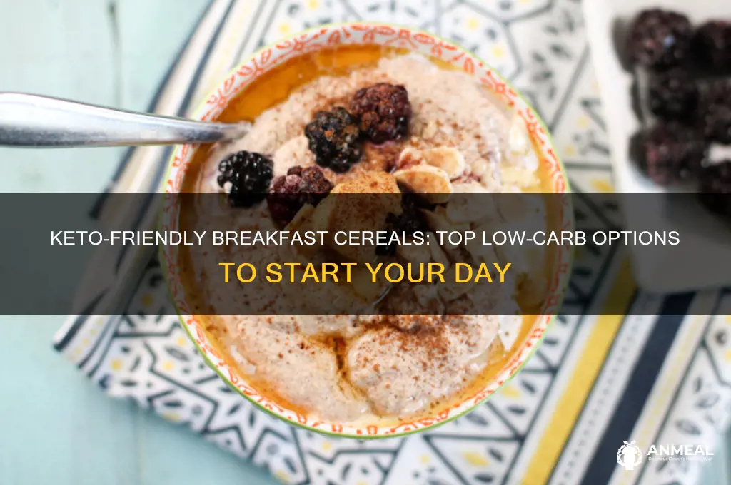 which breakfast cereal are on keto friendly