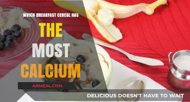 Boost Your Calcium Intake: Top Breakfast Cereals for Stronger Bones