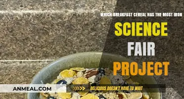 Iron-Rich Cereal Showdown: Science Fair Project Reveals Top Breakfast Choice