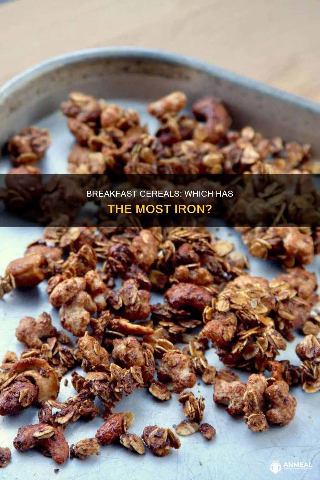 which breakfast cereal has the most iron